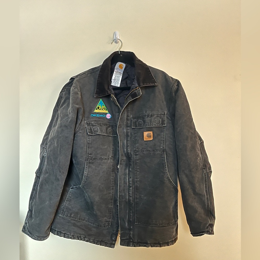 Carhartt Men's Arctic Quilt Black Jacket